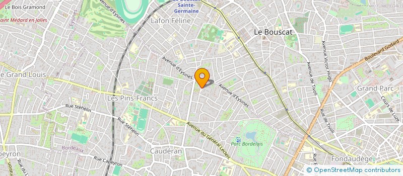 localisation de l'entreprise MADAME SOPHIE CHEVRAY  BORDEAUX