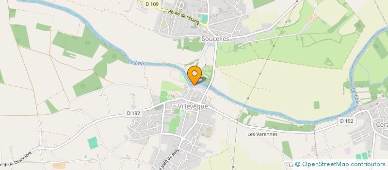 localisation de l'entreprise MADAME SOPHIE CHEVRIER  LOIRE-AUTHION