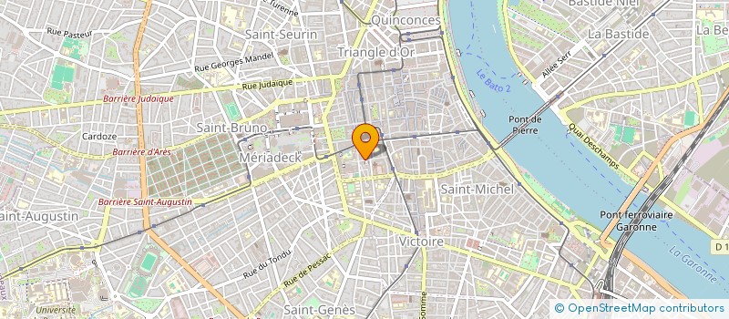 localisation de l'entreprise MADAME SOPHIE CHIRON  BORDEAUX