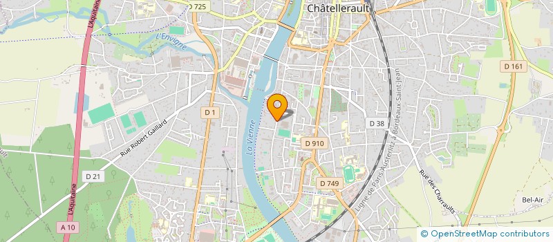 localisation de l'entreprise MADAME SOPHIE CHOCU  CHATELLERAULT