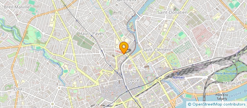 localisation de l'entreprise MADAME SOPHIE CHOLLET à NANTES