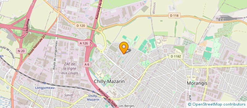 localisation de l'entreprise MADAME SOPHIE CIANCALEONI à CHILLY-MAZARIN