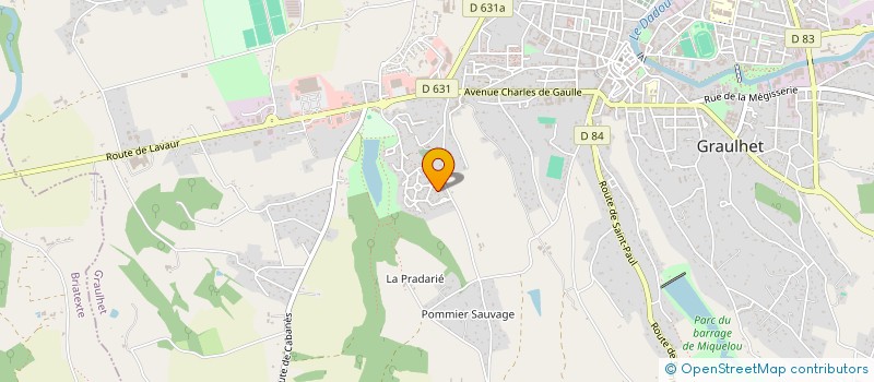 localisation de l'entreprise MADAME SOPHIE CISCATO  GRAULHET