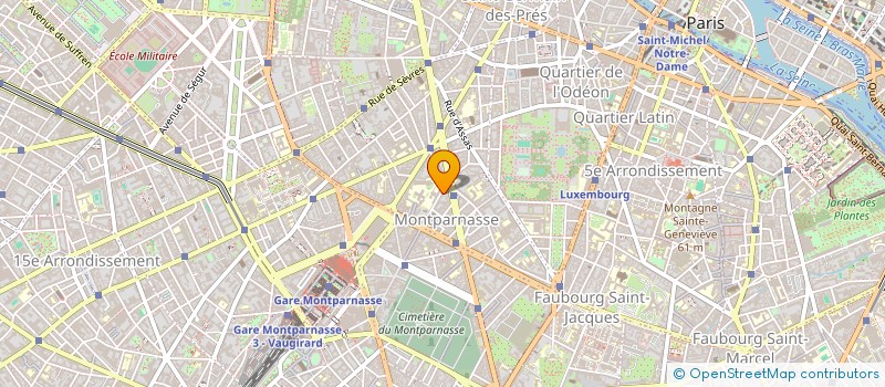 localisation de l'entreprise MADAME SOPHIE CLAVEL à PARIS