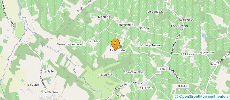 localisation de l'entreprise MADAME SOPHIE CLAVEL à POMPORT