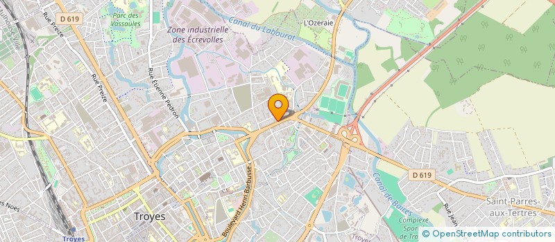 localisation de l'entreprise MADAME SOPHIE CLERGEOT à TROYES