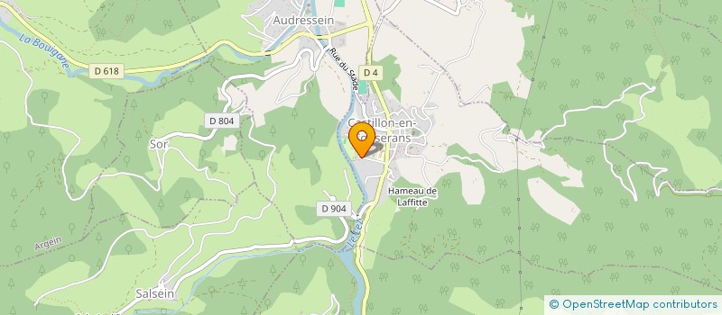 localisation de l'entreprise MADAME SOPHIE COCHET à CASTILLON-EN-COUSERANS