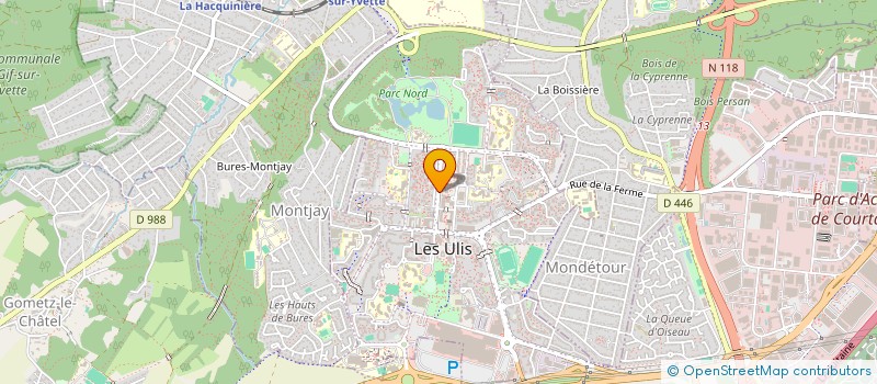 localisation de l'entreprise MADAME SOPHIE COHEN à LES ULIS