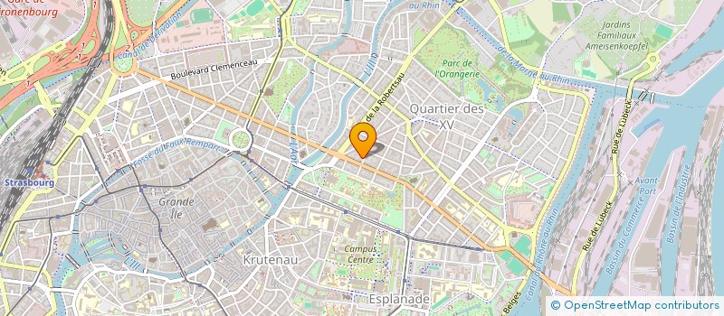 localisation de l'entreprise MADAME SOPHIE COHEN à STRASBOURG