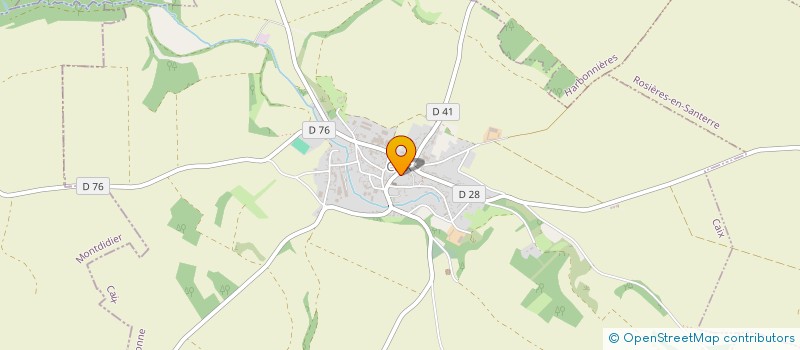 localisation de l'entreprise MADAME SOPHIE COLANGE à MAUCOURT