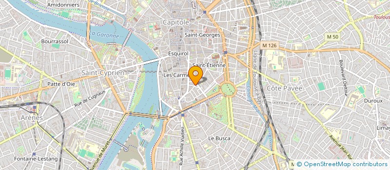 localisation de l'entreprise MADAME SOPHIE COLAS à TOULOUSE