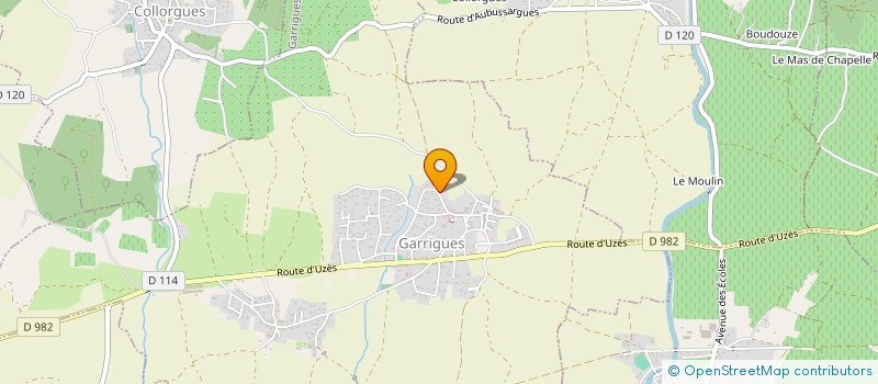 localisation de l'entreprise MADAME SOPHIE COLCANAP  COLLORGUES