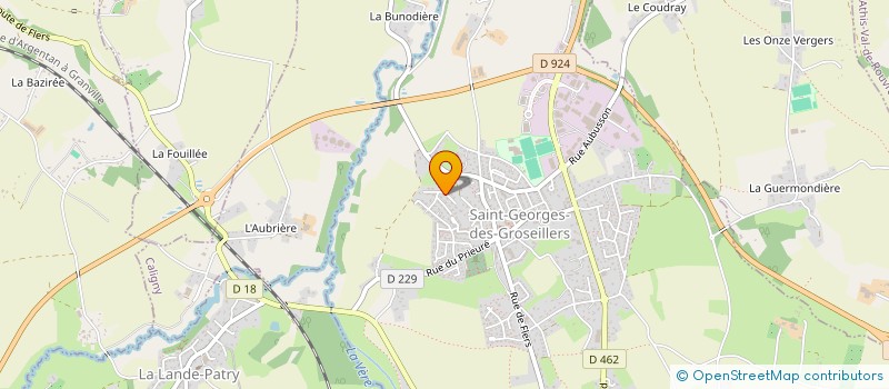 localisation de l'entreprise MADAME SOPHIE COLLIN à SAINT-GEORGES-DES-GROSEILLERS
