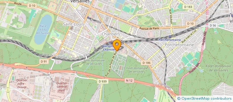 localisation de l'entreprise MADAME SOPHIE COLOMBANI à VERSAILLES