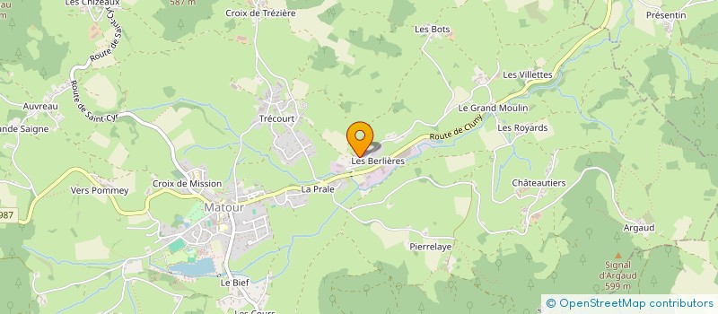 localisation de l'entreprise MADAME SOPHIE COLOMBIER à SAINT-PIERRE-LE-VIEUX