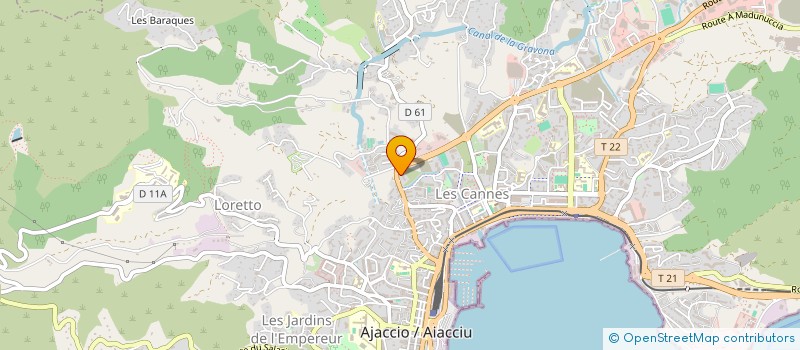 localisation de l'entreprise MADAME SOPHIE COLONNA D ISTRIA à AJACCIO