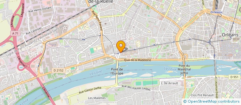localisation de l'entreprise MADAME SOPHIE COMAS à ORLEANS