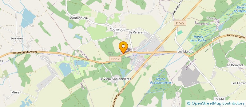 localisation de l'entreprise MADAME SOPHIE CONAN  SOLEYMIEU