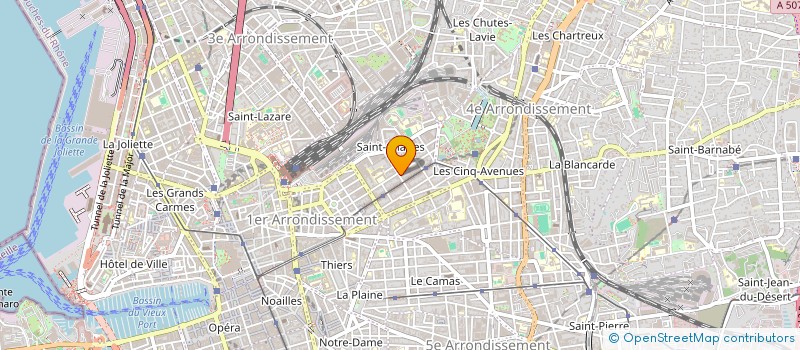 localisation de l'entreprise MADAME SOPHIE CONDOPOULOS à MARSEILLE
