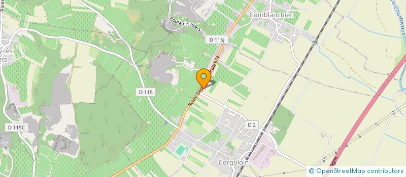 localisation de l'entreprise MADAME SOPHIE CONFURON  PREMEAUX-PRISSEY