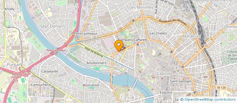 localisation de l'entreprise MADAME SOPHIE CONQUET à TOULOUSE