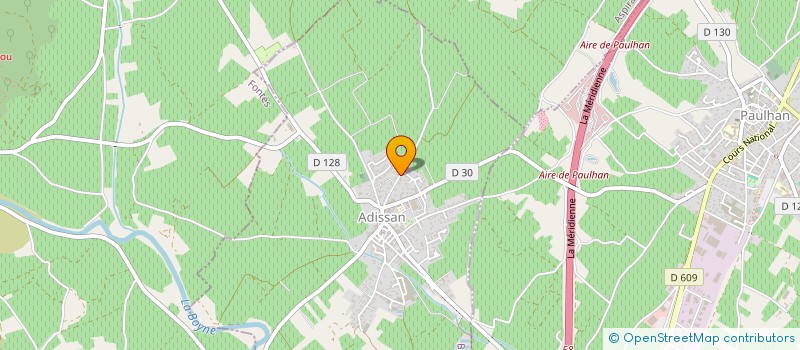 localisation de l'entreprise MADAME SOPHIE CONSTANTY  ADISSAN