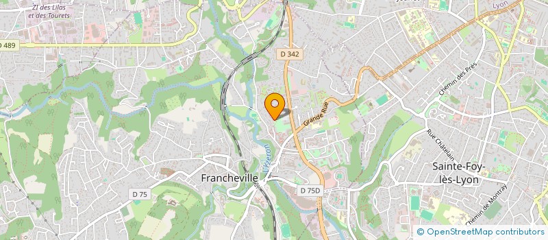 localisation de l'entreprise MADAME SOPHIE CONSTANZO  FRANCHEVILLE