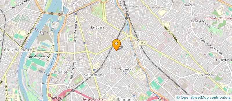 localisation de l'entreprise MADAME SOPHIE CONTENSOU à TOULOUSE