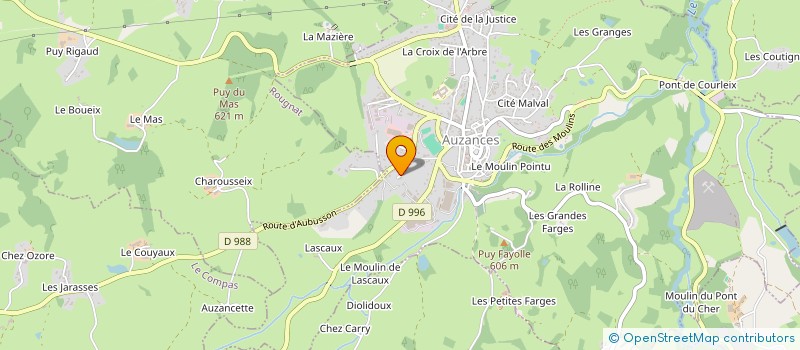 localisation de l'entreprise MADAME SOPHIE COPPARD à AUZANCES