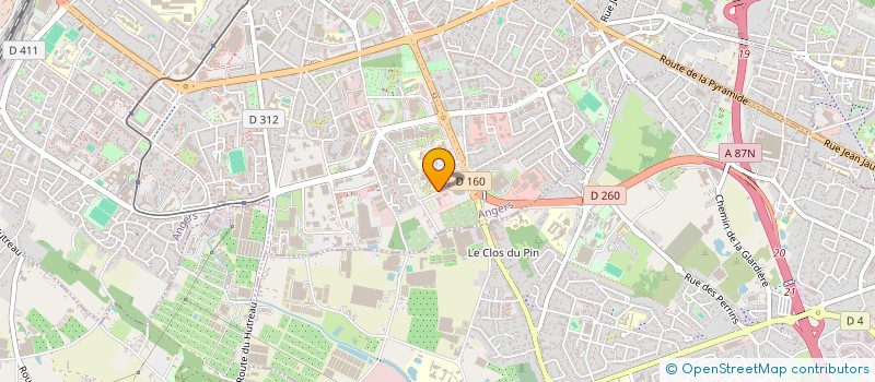 localisation de l'entreprise MADAME SOPHIE CORBEL à ANGERS