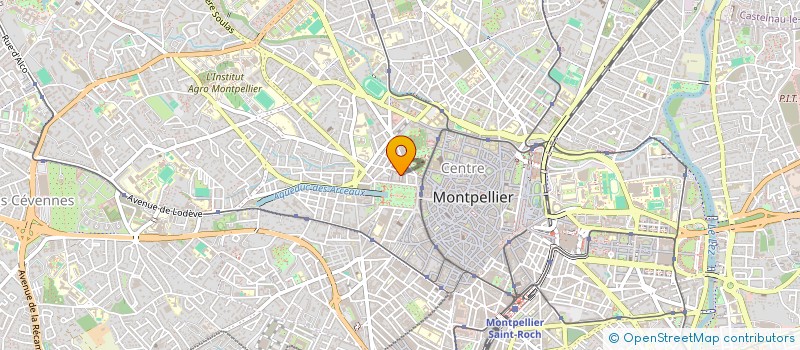 localisation de l'entreprise MADAME SOPHIE CORDESSE à MONTPELLIER