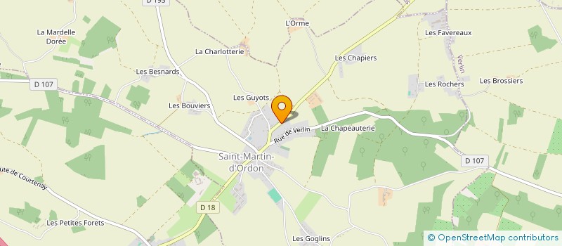 localisation de l'entreprise MADAME SOPHIE CORNU  SENS