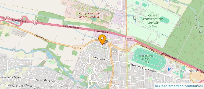 localisation de l'entreprise MADAME SOPHIE CORREIA à LONS