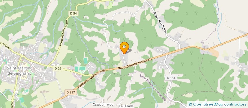 localisation de l'entreprise MADAME SOPHIE CORRIHONS  SAINT-ANDRE-DE-SEIGNANX