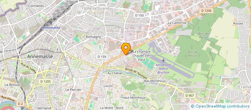 localisation de l'entreprise MADAME SOPHIE CORSON à ANNEMASSE