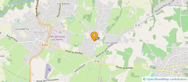 localisation de l'entreprise MADAME SOPHIE COSTA à BRINDAS