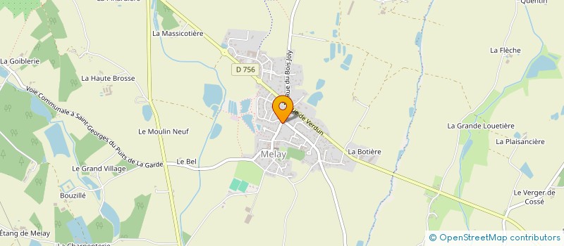 localisation de l'entreprise MADAME SOPHIE COTTEN  CHEMILLE-EN-ANJOU