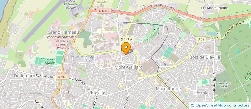 localisation de l'entreprise MADAME SOPHIE COTTEREAU à LE HAVRE