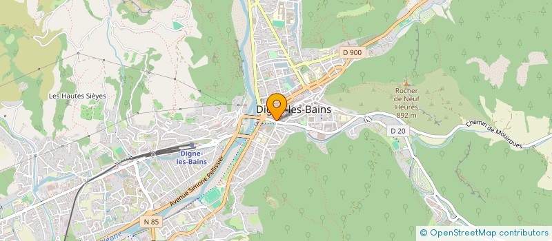 localisation de l'entreprise MADAME SOPHIE COTTIN à DIGNE-LES-BAINS