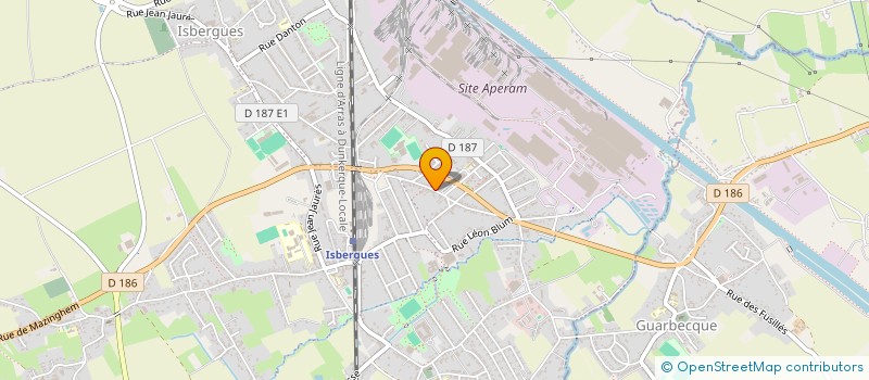 localisation de l'entreprise MADAME SOPHIE COTTREZ  ALLOUAGNE