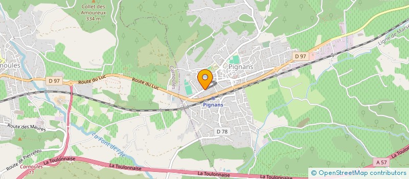 localisation de l'entreprise MADAME SOPHIE COULON  PIGNANS