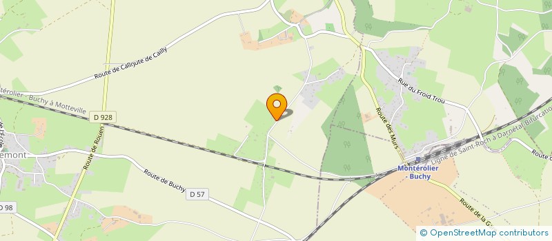 localisation de l'entreprise MADAME SOPHIE COURCHAY  ROCQUEMONT