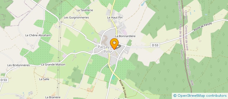 localisation de l'entreprise MADAME SOPHIE COURIVAUD à NOYANT-VILLAGES