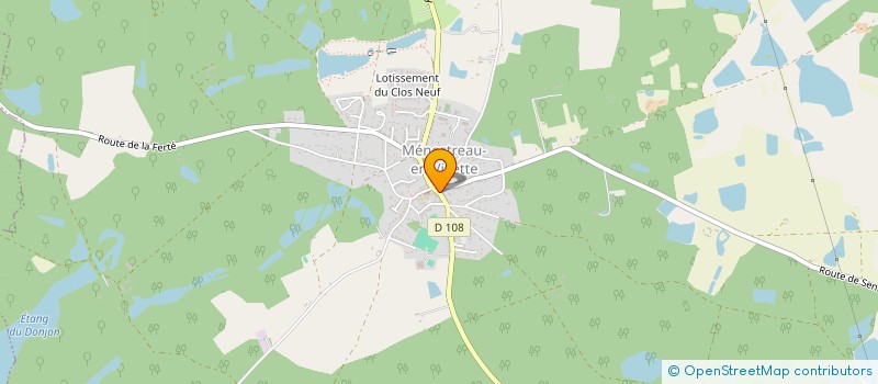 localisation de l'entreprise MADAME SOPHIE COUROT à MENESTREAU-EN-VILLETTE