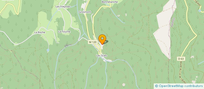 localisation de l'entreprise MADAME SOPHIE COURTIAL  DOIZIEUX