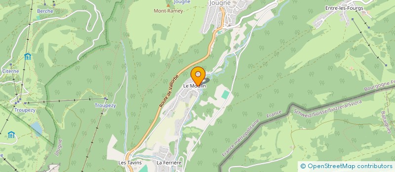 localisation de l'entreprise MADAME SOPHIE COUSIN  JOUGNE