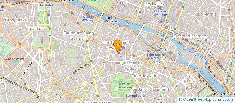 localisation de l'entreprise MADAME SOPHIE COUSINIE  PARIS