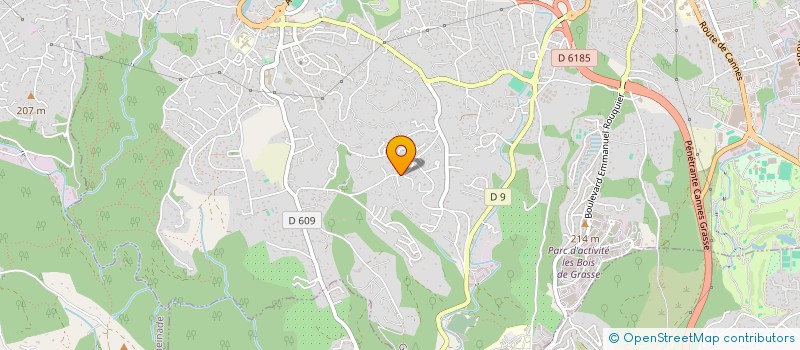 localisation de l'entreprise MADAME SOPHIE COUTANT  GRASSE