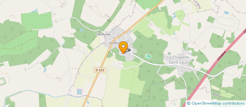 localisation de l'entreprise MADAME SOPHIE COUTARD à LOIRE-AUTHION