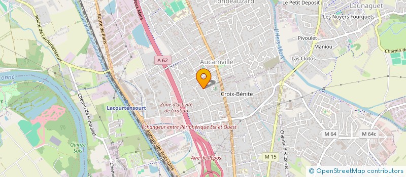 localisation de l'entreprise MADAME SOPHIE COYOS à AUCAMVILLE